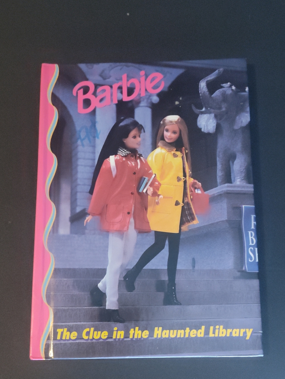Barbie Book with Pink Logo & Yellow and Pink Accents